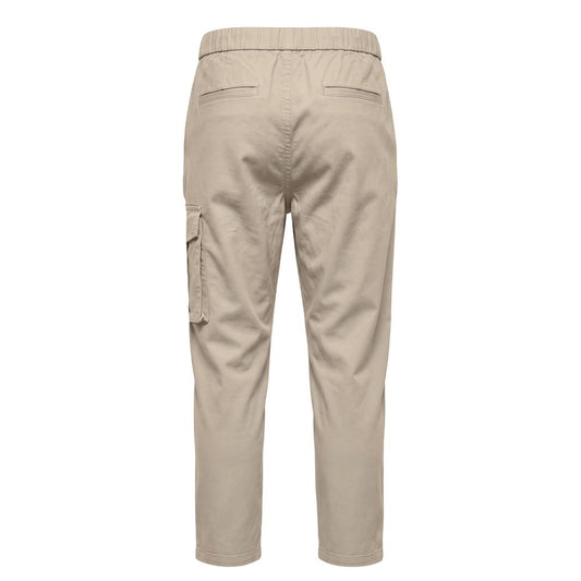 Trussardi Jeans Beige Lyocell Women Pants