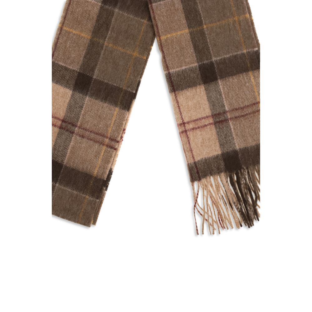 Barbour Beige Wool Oves Aries Scarf