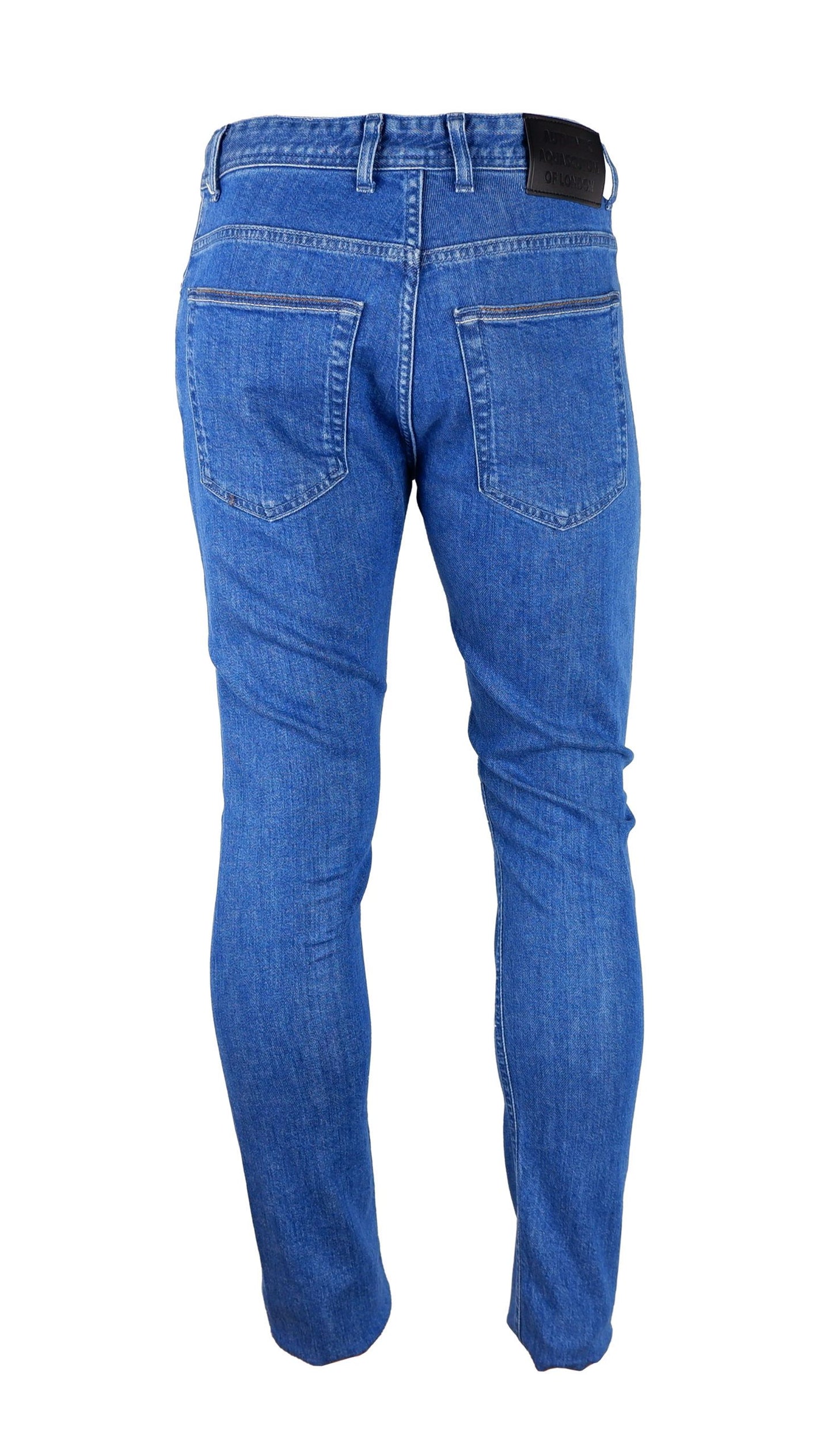 Aquascutum Blue Cotton Men's Jeans