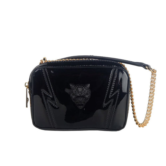 Plein Sport Black Polyethylene Women Crossbody Bag
