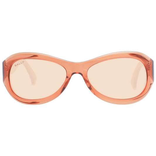 Bally Orange Plastic Sunglasses