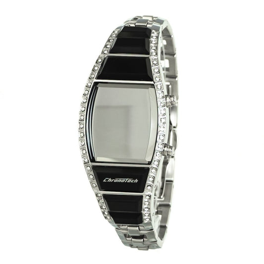 Chronotech Silver Stainless Steel Watch