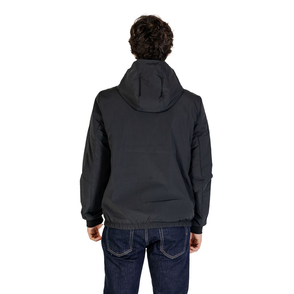 Calvin Klein Black Recycled Polyester Shell Jacket