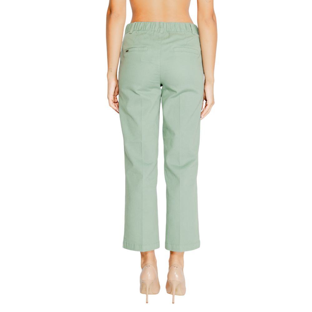 Street One Turquoise Cotton Chino Pants