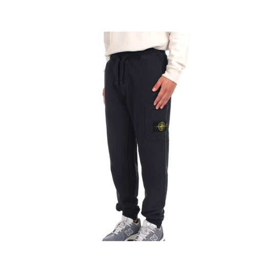 Stone Island Blue Cotton Men's Tracksuit Pant