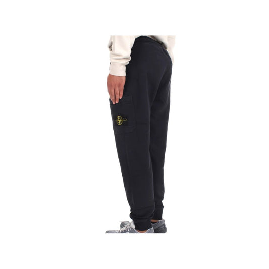 Stone Island Blue Cotton Men's Tracksuit Pant