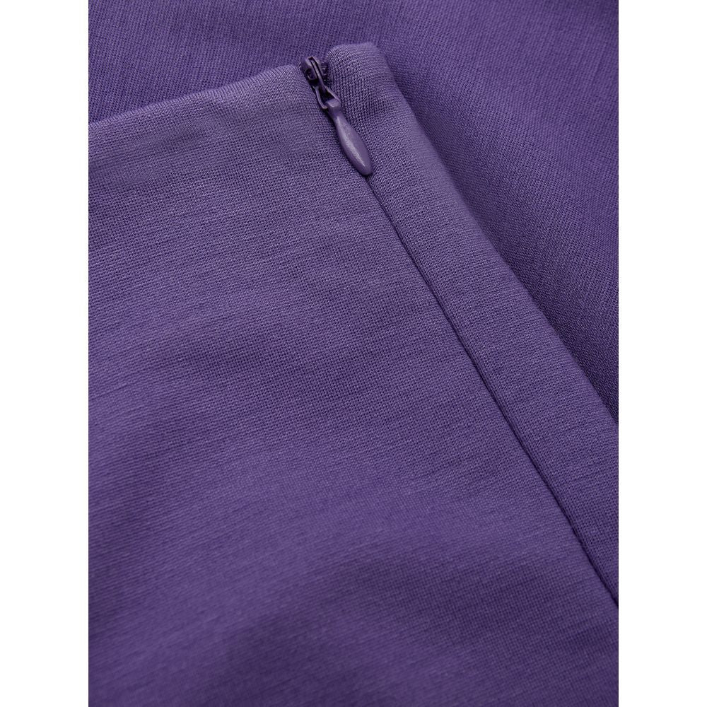 Lardini Purple Viscose Athletic Pants
