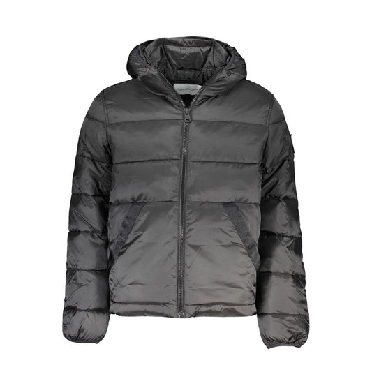 Calvin Klein Black Polyester Men Jacket