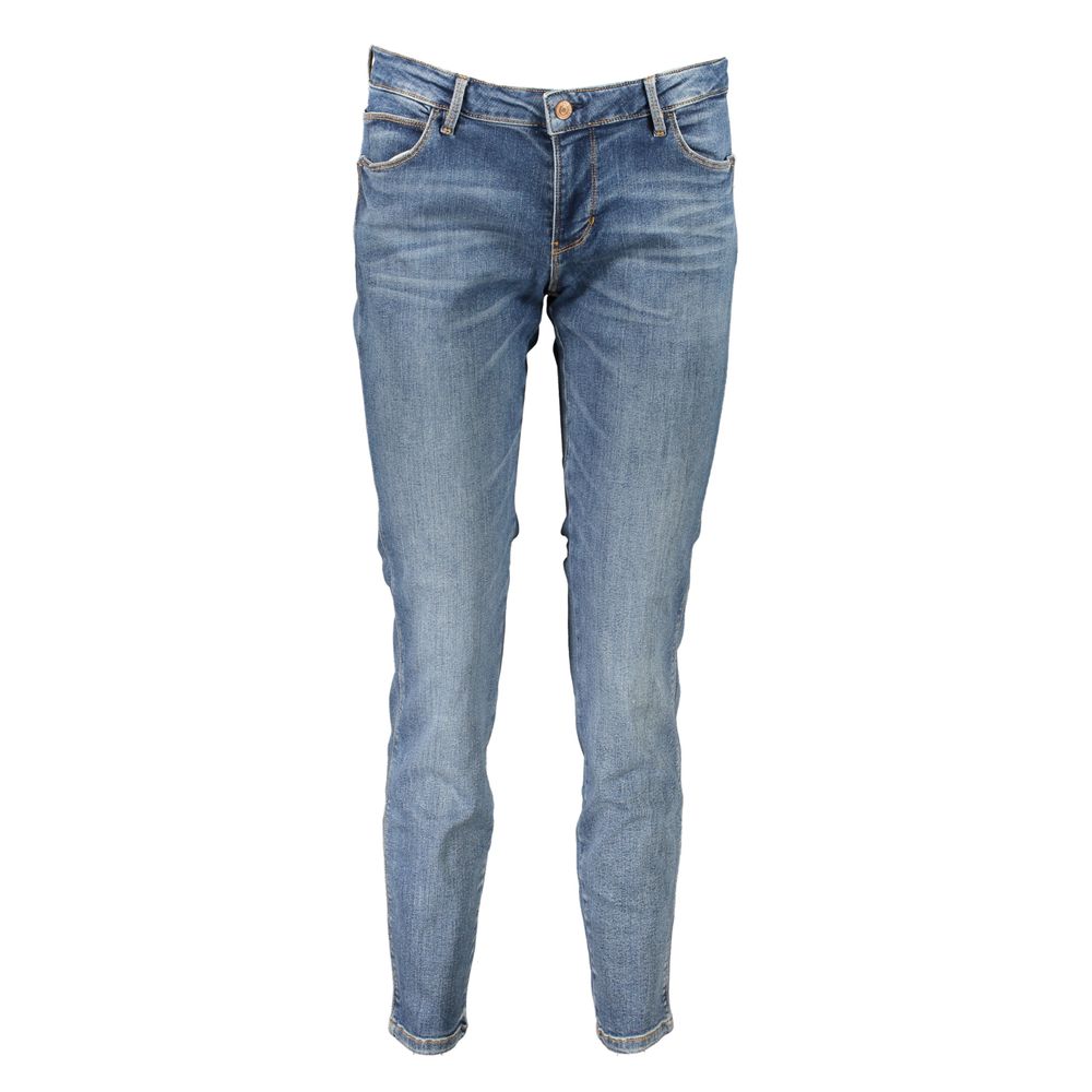 Guess Jeans Blu Cotton Women's Skinny Jean