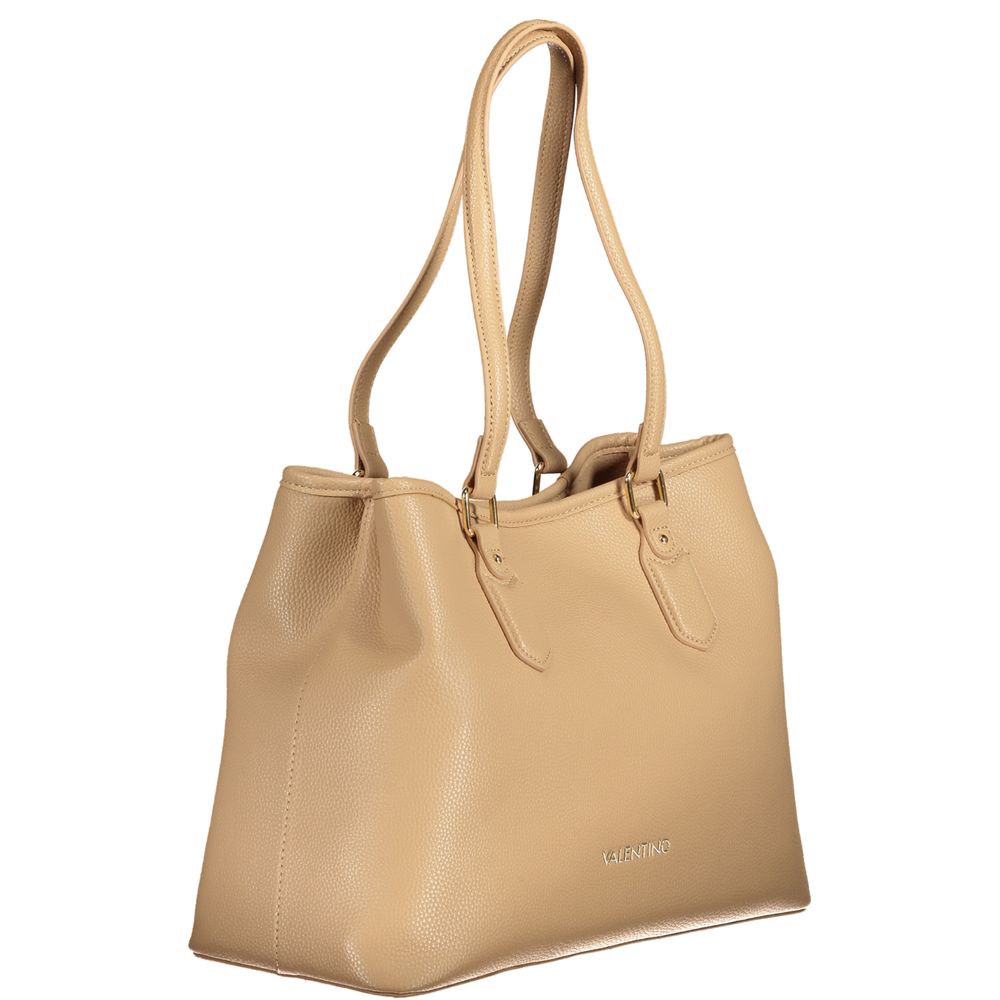 Valentino Beige Polyethylene Handbag