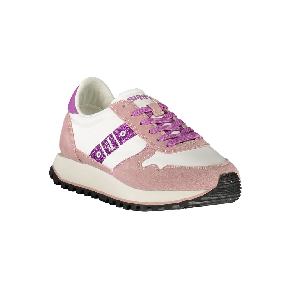 Blauer Bianco Polyurethane Women Sneaker