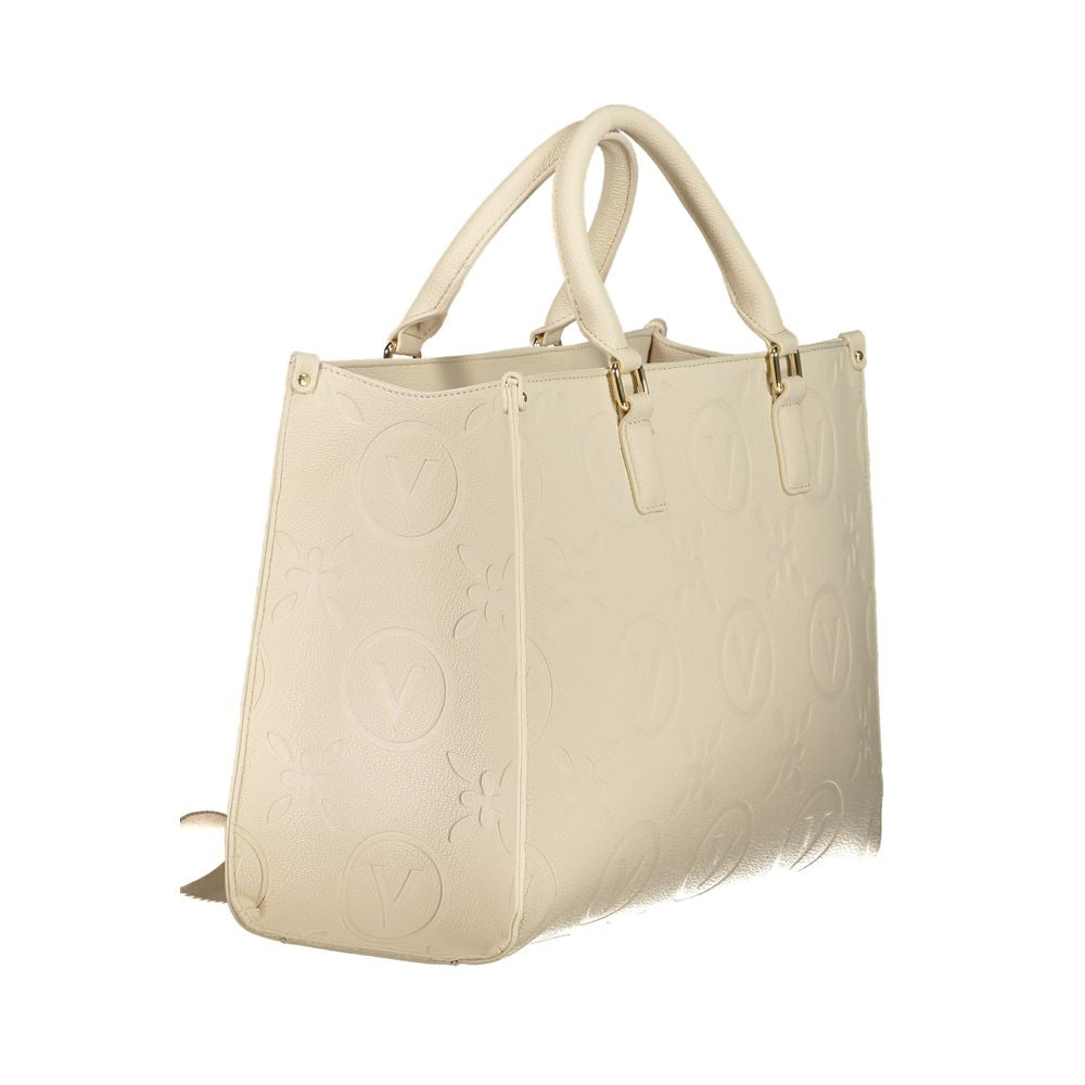 Valentino Beige Polyethylene Handbag