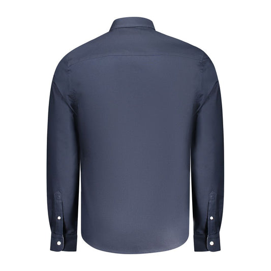 North Sails Blue Cotton Men Shirt