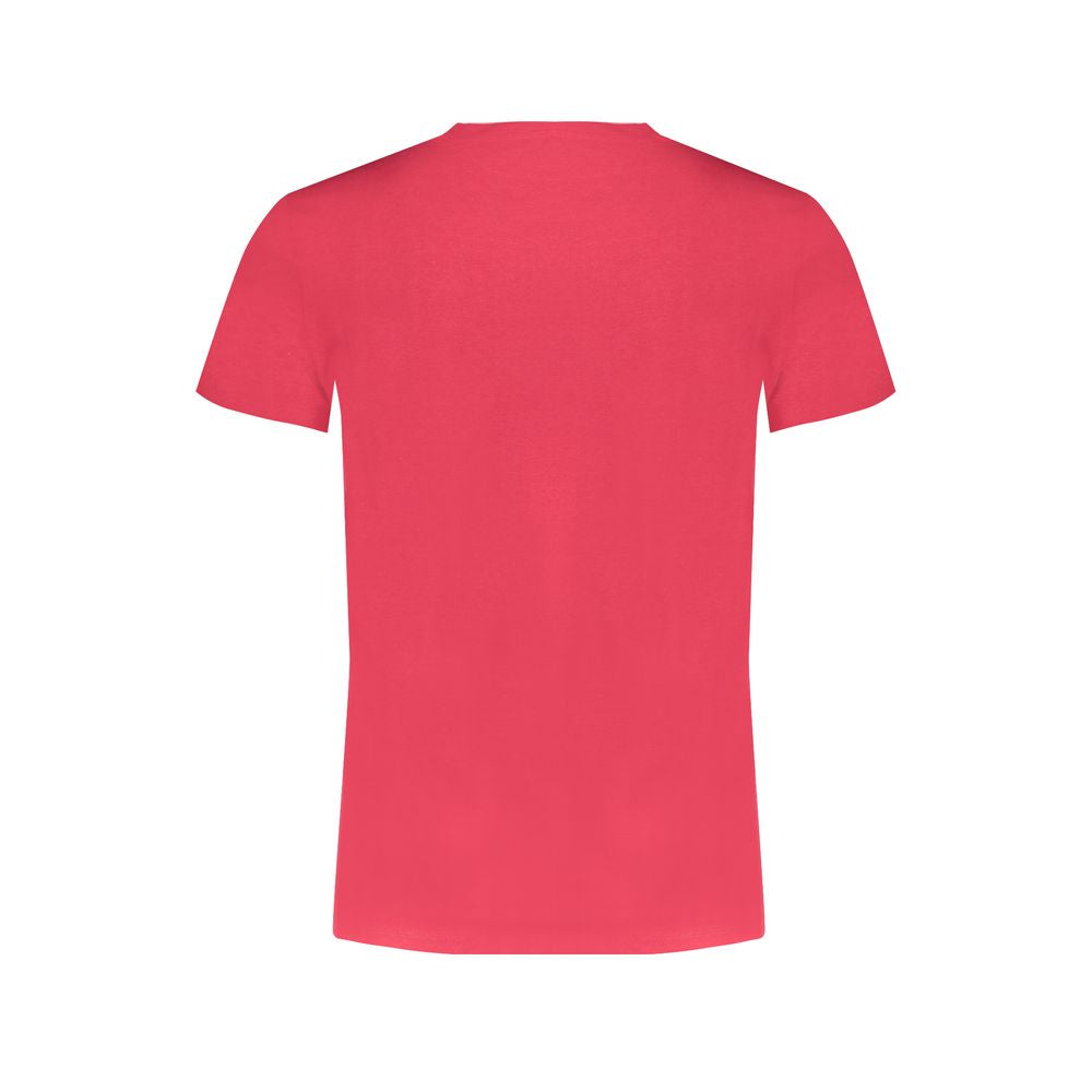 Trussardi Rosso Cotton Men T-Shirt