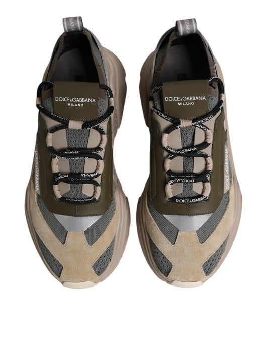 Dolce & Gabbana Multicolor Daymaster Low Top Sneakers Shoes