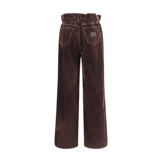 Miu Miu Velvet Pants