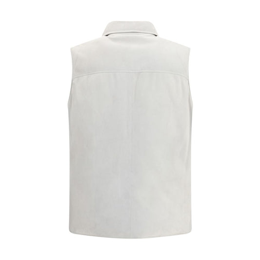 Brunello Cucinelli Padded leather Vest