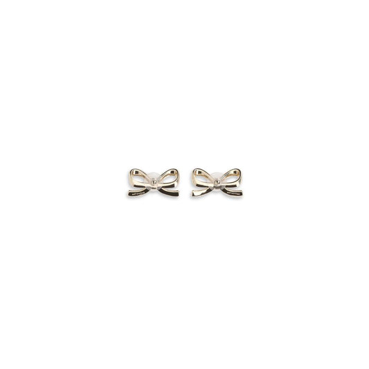 Self-Portrait Crystal bow Earrings