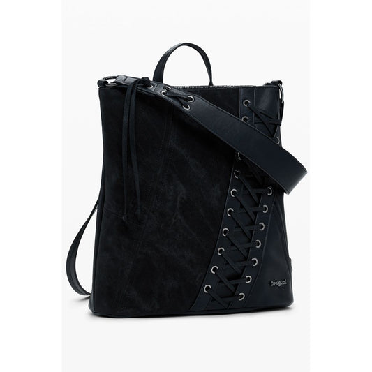 Desigual Black Polyethylene Women Backpack