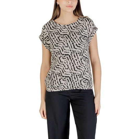 Street One Beige Viscose Blouse