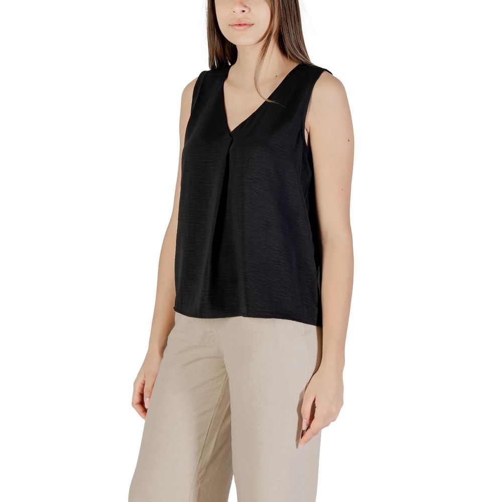 Only Black Recycled Polyester Tank Tops