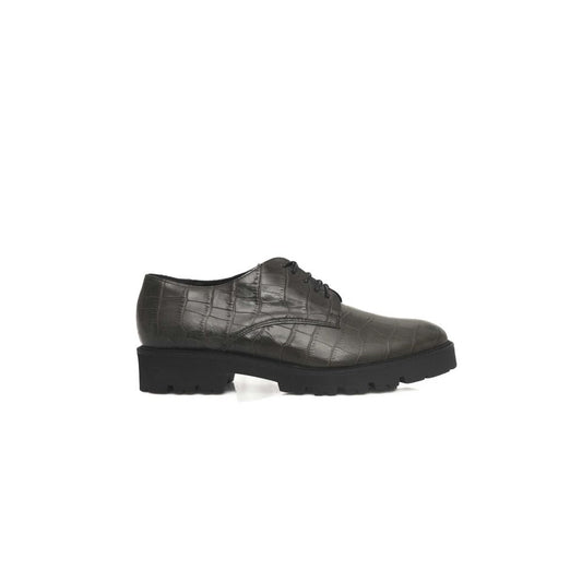 Cerruti 1881 Green Leather Women Loafer