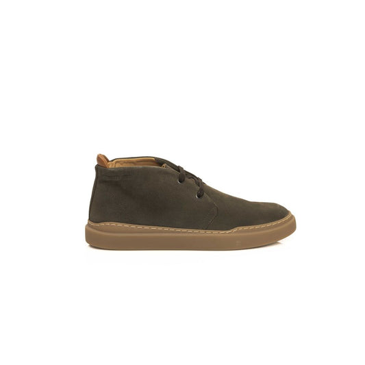 Cerruti 1881 Green Cowhide Men Boot