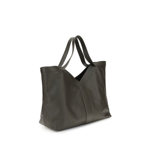Saint Laurent Oversized leather Y Tote Bag