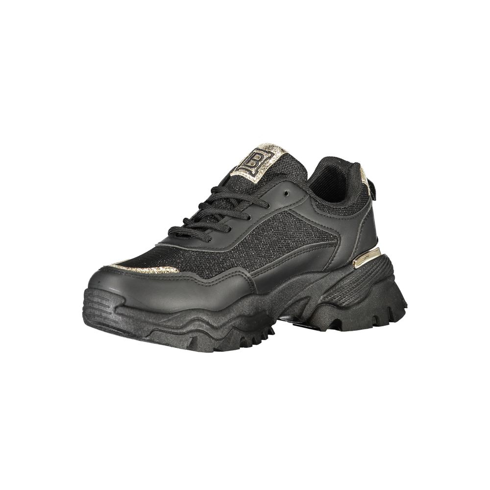 Laura Biagiotti Black Polyester Women Sneaker