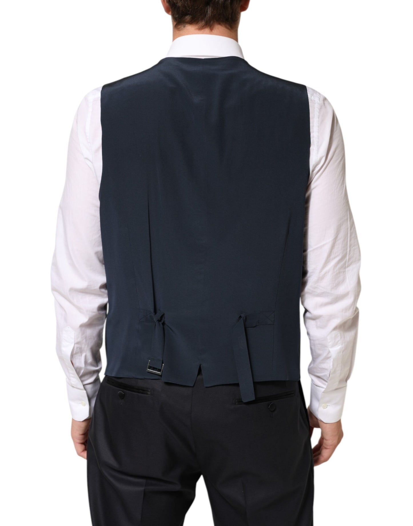 Dolce & Gabbana Black MARTINI 2 Buttons Suit 3 Piece Suit