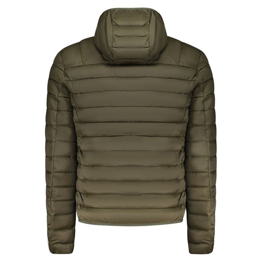 Cavalli Class Green Polyester Men Jacket