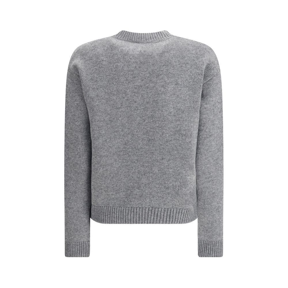 Gucci Wool Sweater with embroidered monogram