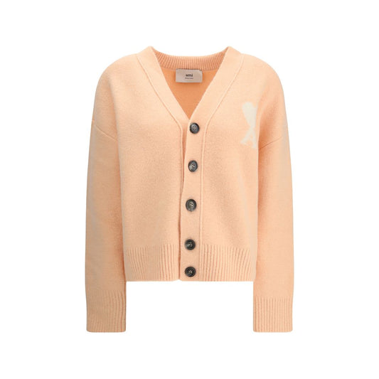Ami Paris Alpaca Ami de Coeur Cardigan