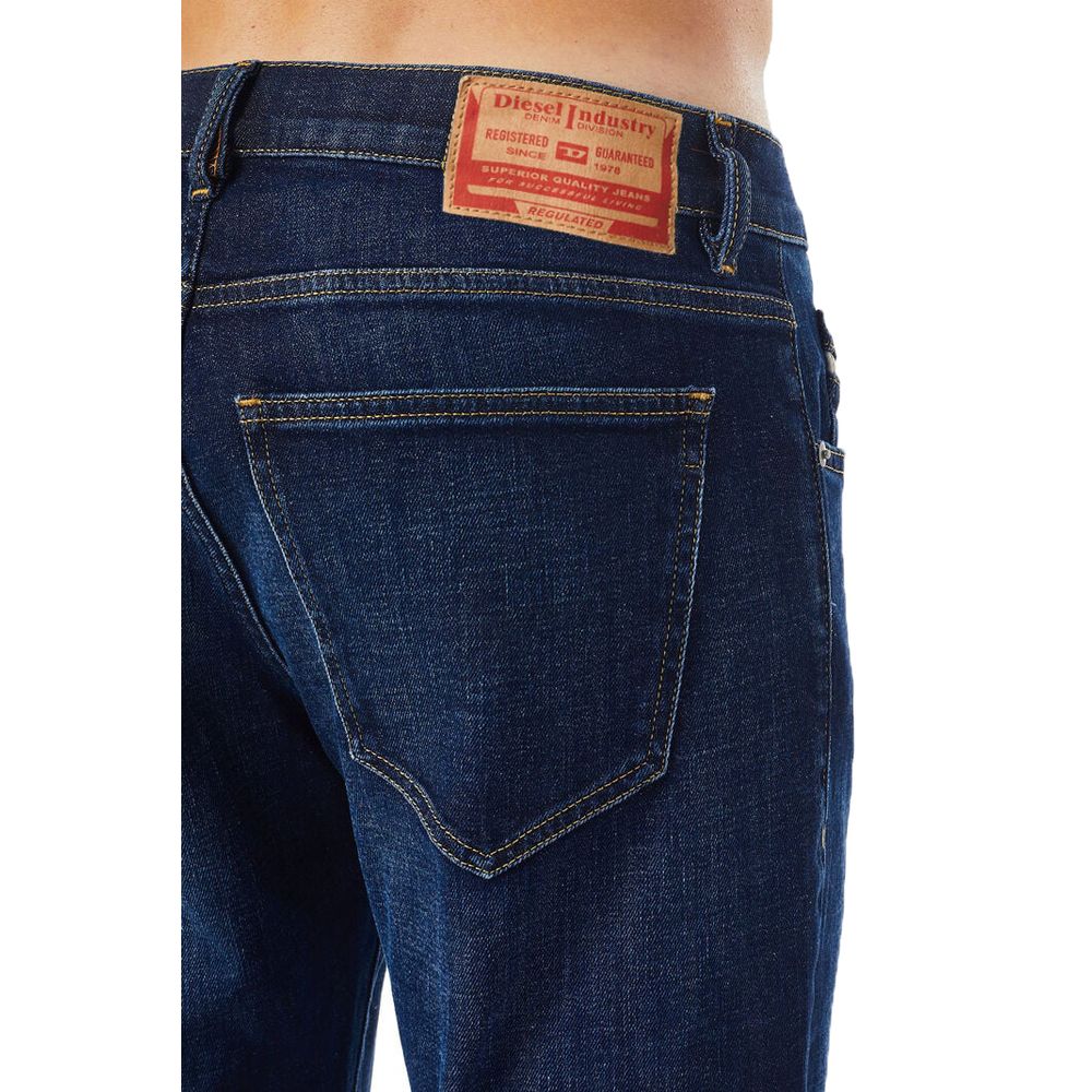 Diesel Blue Cotton Jeans Denim