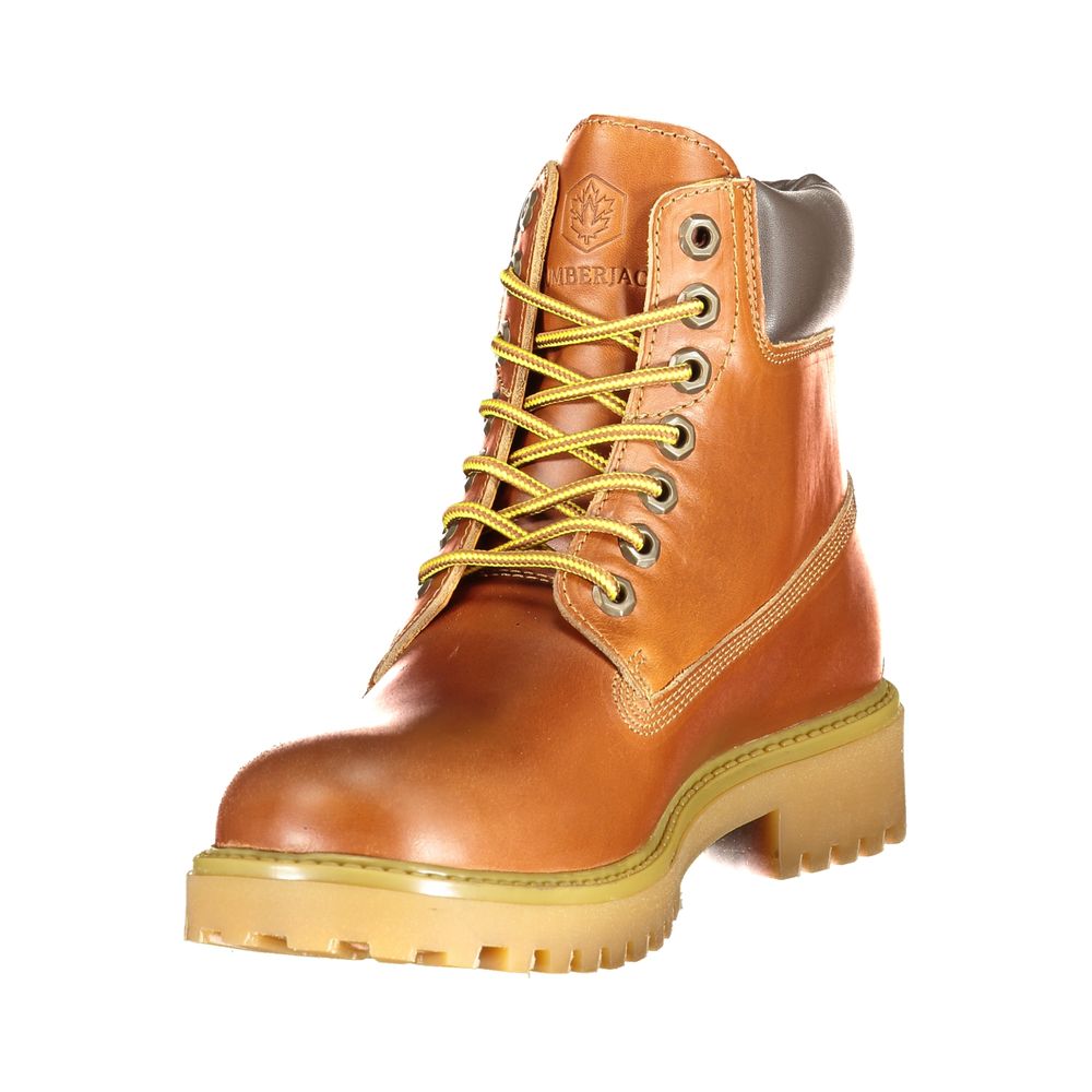 Lumberjack Marrone Leather Men Sneaker