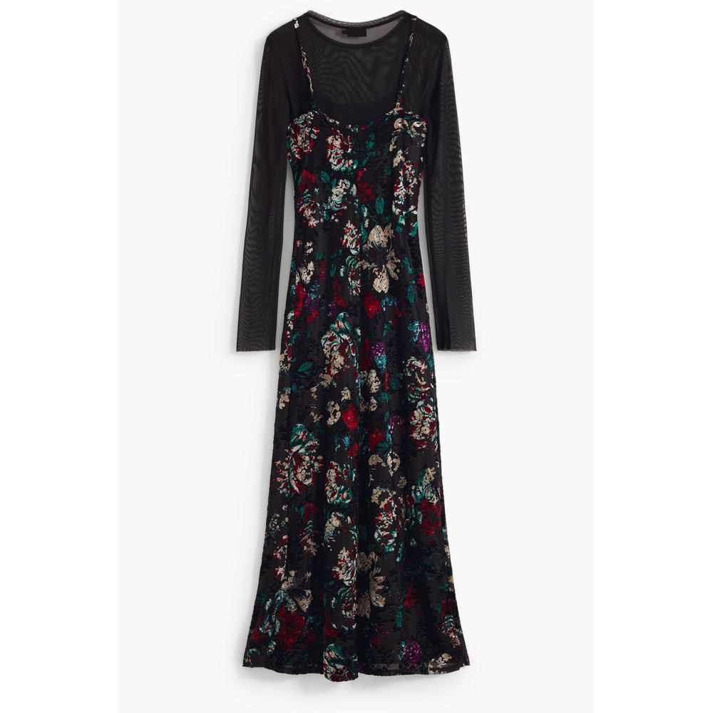 Desigual Black Polyester Women's Dress