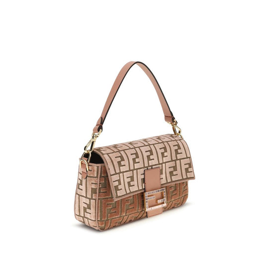 Fendi Baguette velvet Shoulder Bag