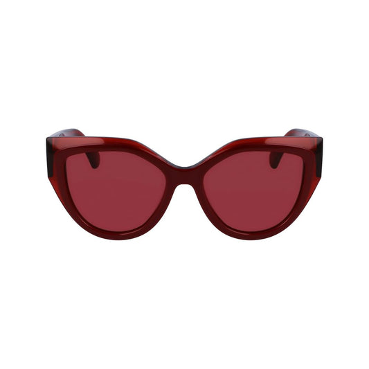 Ferragamo Multicolor Acetate Sunglasses