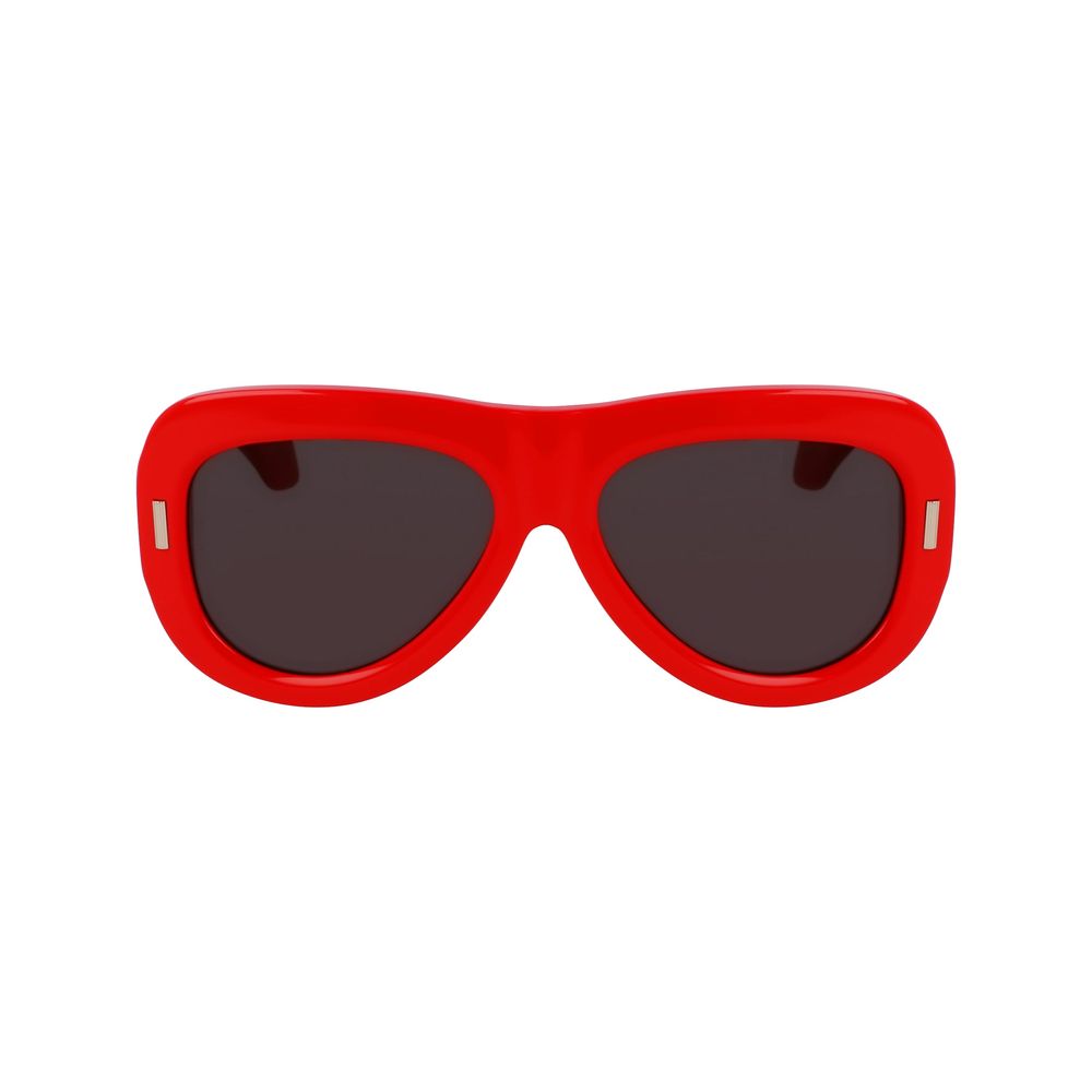 Ferragamo Multicolor Acetate Sunglasses