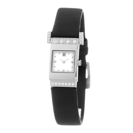 Laura Biagiotti Black Rubber Dress Watch
